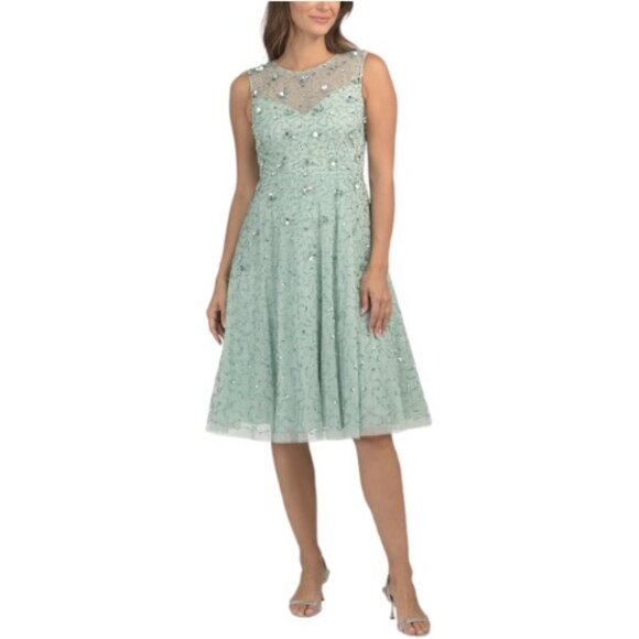 princess polly baby blue dress Rate the Dress: 1880s beads & velvet main image 0